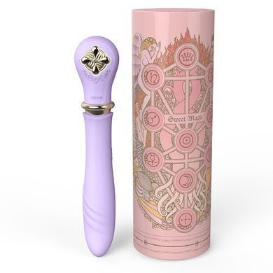 Пульсатор с подогревом Zalo Sweet Magic - Desire Fantasy Violet, турбо режим