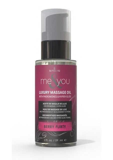 Массажное масло Sensuva Me&You &ndash; Berry Flirty (Wild Berries) 59 мл