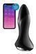 Анальна смарт пробка з вібрацією та намистинами Satisfyer Rotator Plug 1 Connect App чорна