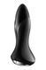 Анальна смарт пробка з вібрацією та намистинами Satisfyer Rotator Plug 1 Connect App чорна