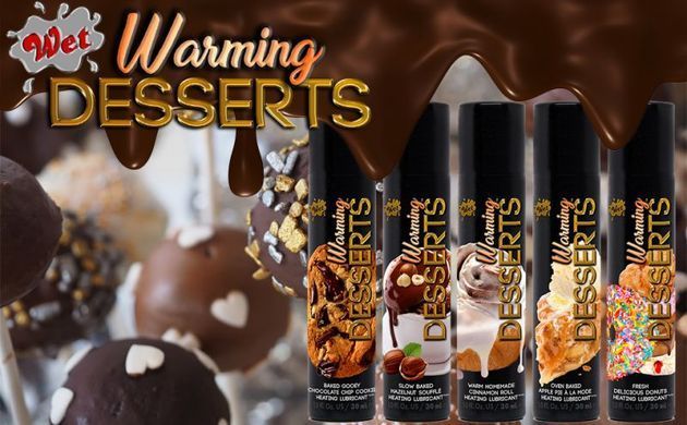 Їстівний лубрикант 4 в 1 WET Warming Desserts Slow Baked Hazelnut Souffle 89 мл