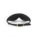 Маска на глаза Blindfold UPKO c итальянской кожи, черная