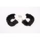 Наручники&nbsp;метал&nbsp;с&nbsp;мехом&nbsp;черные&nbsp;Fur-lined&nbsp;Handcuffs&nbsp;Hi-Basic&nbsp;Chisa