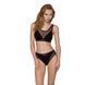 Топ с прозрачной вставкой Passion PS002 TOP black, size L