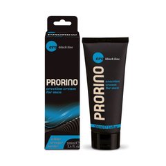 Возбуждающий крем для мужчин ERO PRORINO Black Line Erection Cream, 100 мл