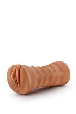 Мастурбатор реалістичний Blush M For Men Julieta з кулею, що вібрує, бежевий