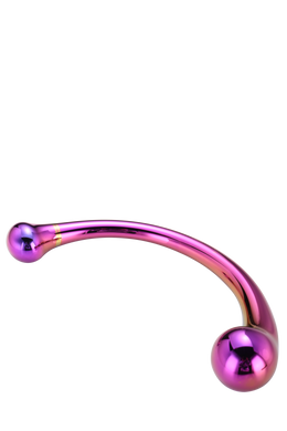Dt21836 вигнутий скляний фалоімітатор Dream Toys GLAMOUR GLASS CURVED BIG WAND
