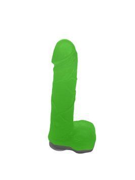 Крафтове мило-член із присоскою Чистий Кайф Green size M, натуральне, Зелений