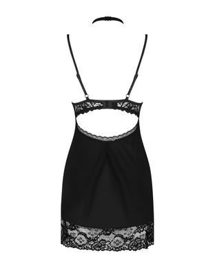 Сорочка Obsessive Raquelia chemise & thong S/M