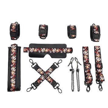 БДСМ набор LOCKINK The Flowering Serpent - Bondage Set, 7 шт.