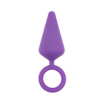 CH86489 Анальная&nbsp;пробка&nbsp;Candy&nbsp;Plug&nbsp;M-Purple