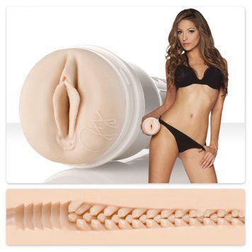 Мастурбатор Fleshlight Girls: Jenna Haze - Obsession, со слепка вагины, очень нежный, Телесный