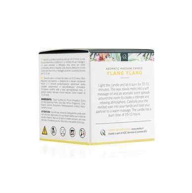 Свеча для массажа с ароматом иланг-иланга Exotiq Massage Candle Ylang Ylang -