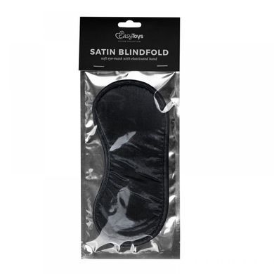 Маска&nbsp;на&nbsp;глаза&nbsp;EasyToys Black&nbsp;Satin&nbsp;Eye&nbsp;Mask, Черный