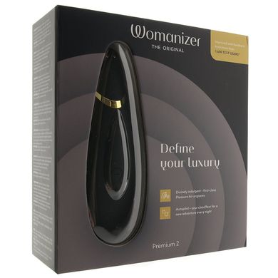 Вакуумный клиторальный стимулятор Womanizer Premium 2 BLACK