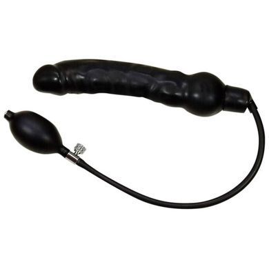 Фалоімітатор реаліст з накачуванням You2Toys PL Blow me up Dildo чорний, 25 х 4.2 см