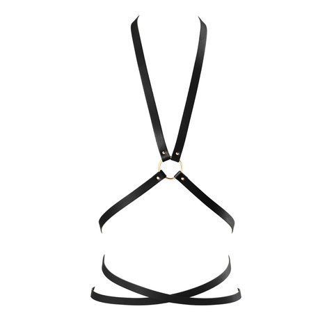 Портупея з екошкіри Bijoux Indiscrets Maze &ndash; Multi-Way Body Harness Black