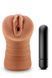 Мастурбатор реалістичний Blush M For Men Julieta з кулею, що вібрує, бежевий