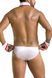 Комплект эротического мужского белья Passion Gregory XXL/XXXL, белый, трусы, воротник, манжеты