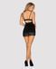 Сорочка Obsessive Raquelia chemise & thong S/M