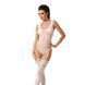 Бодистокинг Passion BS051 white, комбинезон, имитация чулок и боди, Белый