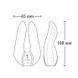 Вібромасажер Shunga - Aiko Intimate Massager Black, Черный