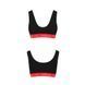 Спортивный топ на широких бретелях Passion PS003 TOP black, size L