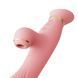 Вібратор з підігрівом та вакуумною стимуляцією клітора Zalo - ROSE Vibrator Strawberry Pink