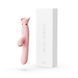 Вібратор з підігрівом та вакуумною стимуляцією клітора Zalo - ROSE Vibrator Strawberry Pink