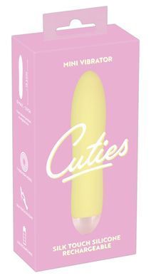 Міні-вібратор гладкий You2Toys Cuties, жовтий