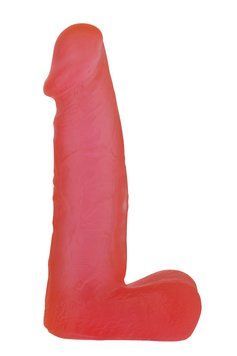 Фаллоимитатор XSkin 6 PVC dong - Transparent, PINK