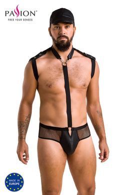 Комплект эротического мужского белья Passion Set John L/XL, боди, кепка