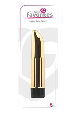 Вибромассажер DREAM TOYS CLASSIC LADY FINGER GOLD