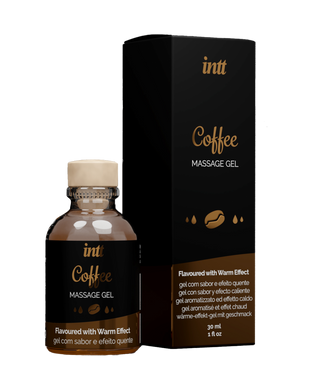 Масажний гель для інтимних зон Intt Coffee (30 мл) розігріваючий