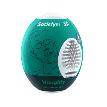 Самосмазывающийся мастурбатор яйцо Satisfyer Egg Naughty
