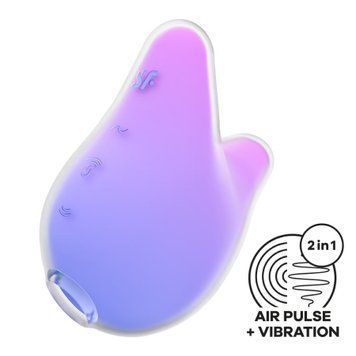 Вакуумний кліторальний стимулятор Satisfyer Mermaid Vibes Violet/Pink
