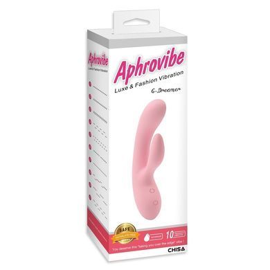 Вібратор-кролик для точки G Chisa Aphrovibe G-Dreamer силіконовий, рожевий