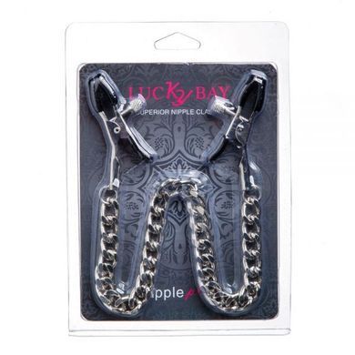 Затискачі на соски nipple play Chain Heavy Metall