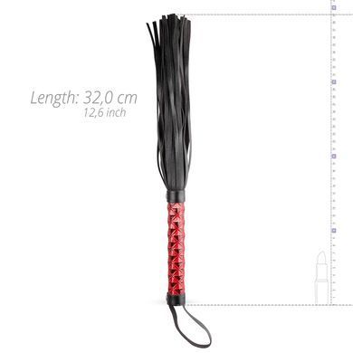 Батіг-флогер Whipped - Beat It Flogger - Red, екошкіра, Красный/черный