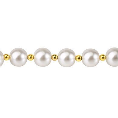 Жемчужный ошейник с поводком и наручниками LOCKINK Pearl Bondage & Restraint Set