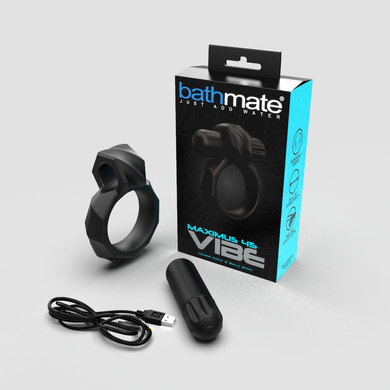 Эрекционное кольцо с вибропулей Bathmate Maximus VIBE 45mm, перезаряжаемое