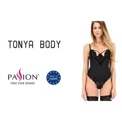 Боди TONYA BODY black L/XL - Passion Exclusive, Черный