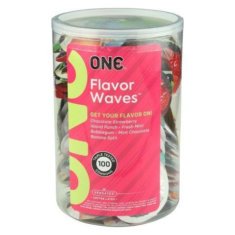 Набор презервативов ONE FlavorWaves 100 шт.