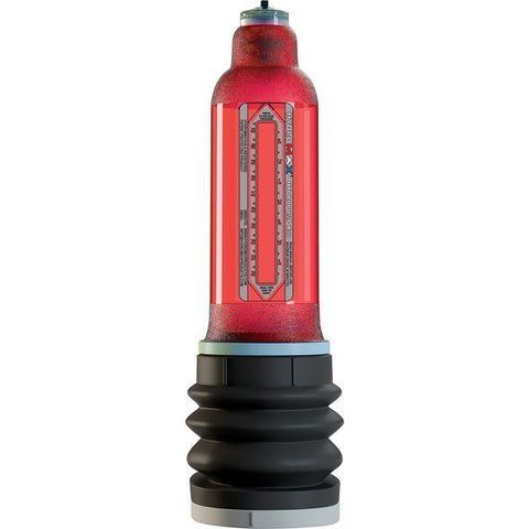 Гидропомпа Bathmate Hydromax 9 Red (X40), для члена длиной от 18 до 23см, диаметр до 5,5см, Красный