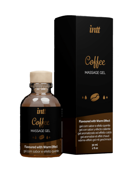 Масажний гель для інтимних зон Intt Coffee (30 мл) розігріваючий