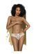 Сексуальные трусики Penthouse Adore me white (S/M)
