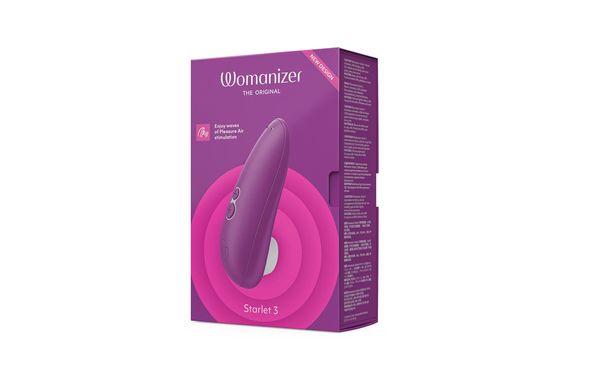 Вакуумный клиторальный стимулятор Womanizer Starlet 3 VIOLET