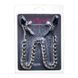 Затискачі на соски nipple play Chain Heavy Metall