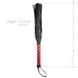 Батіг-флогер Whipped - Beat It Flogger - Red, екошкіра, Красный/черный
