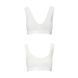 Спортивный топ из эластичного хлопка Passion PS005 TOP white, size S
